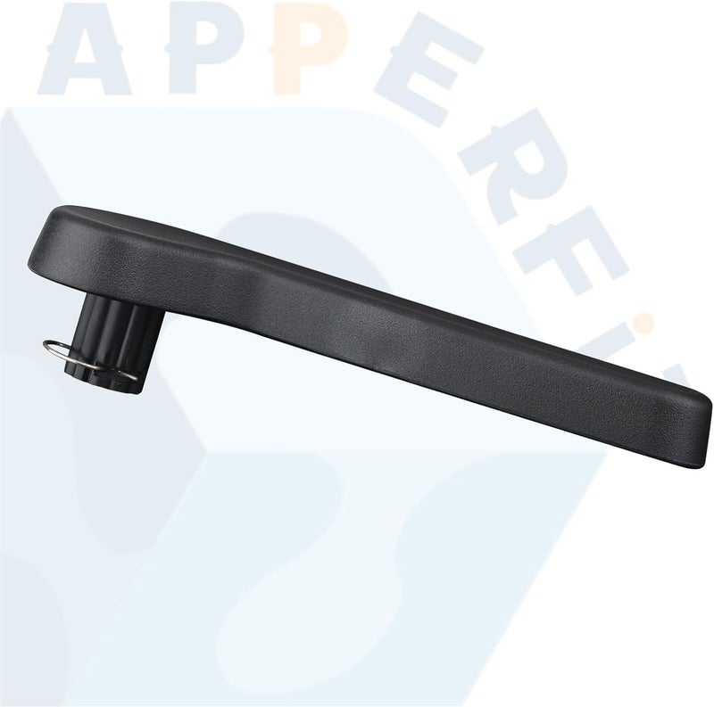 APPERFiT Rear Back Seat Recliner Handle Lever for Left Driver Side Black Compatible with 2007-2013 Chevy Chevrolet Suburban Tahoe, GMC Yukon, Cadillac Escalade Seat Parts Replaces 15279414 - Image 4